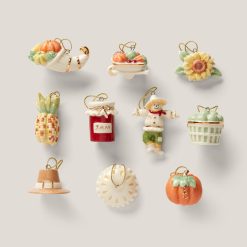 Lenox Westmore Autumn Favorites 10-Piece Mini Ornament Set