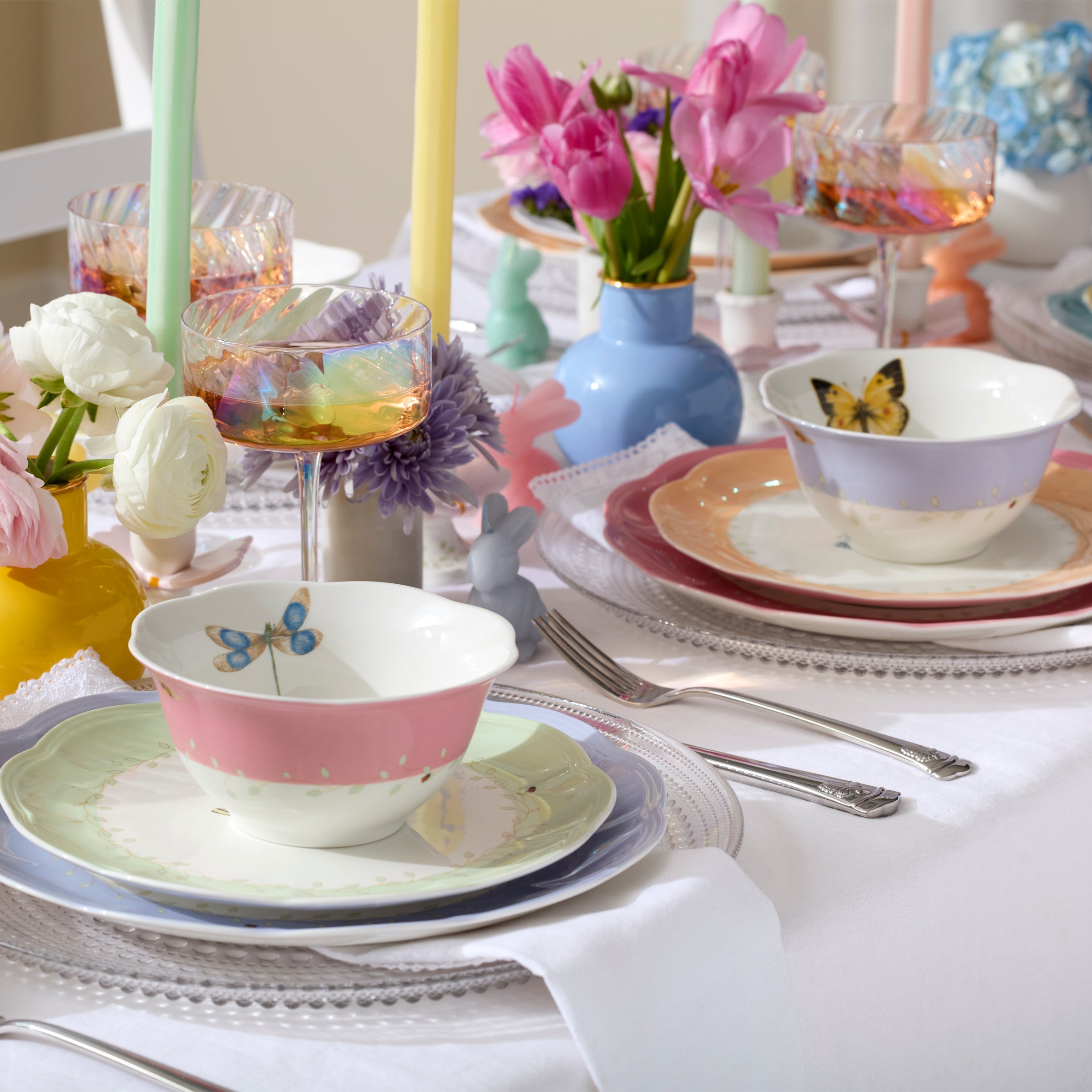 Lenox Westmore Butterfly Meadow Colors 18-Piece Dinnerware Set - Image 9