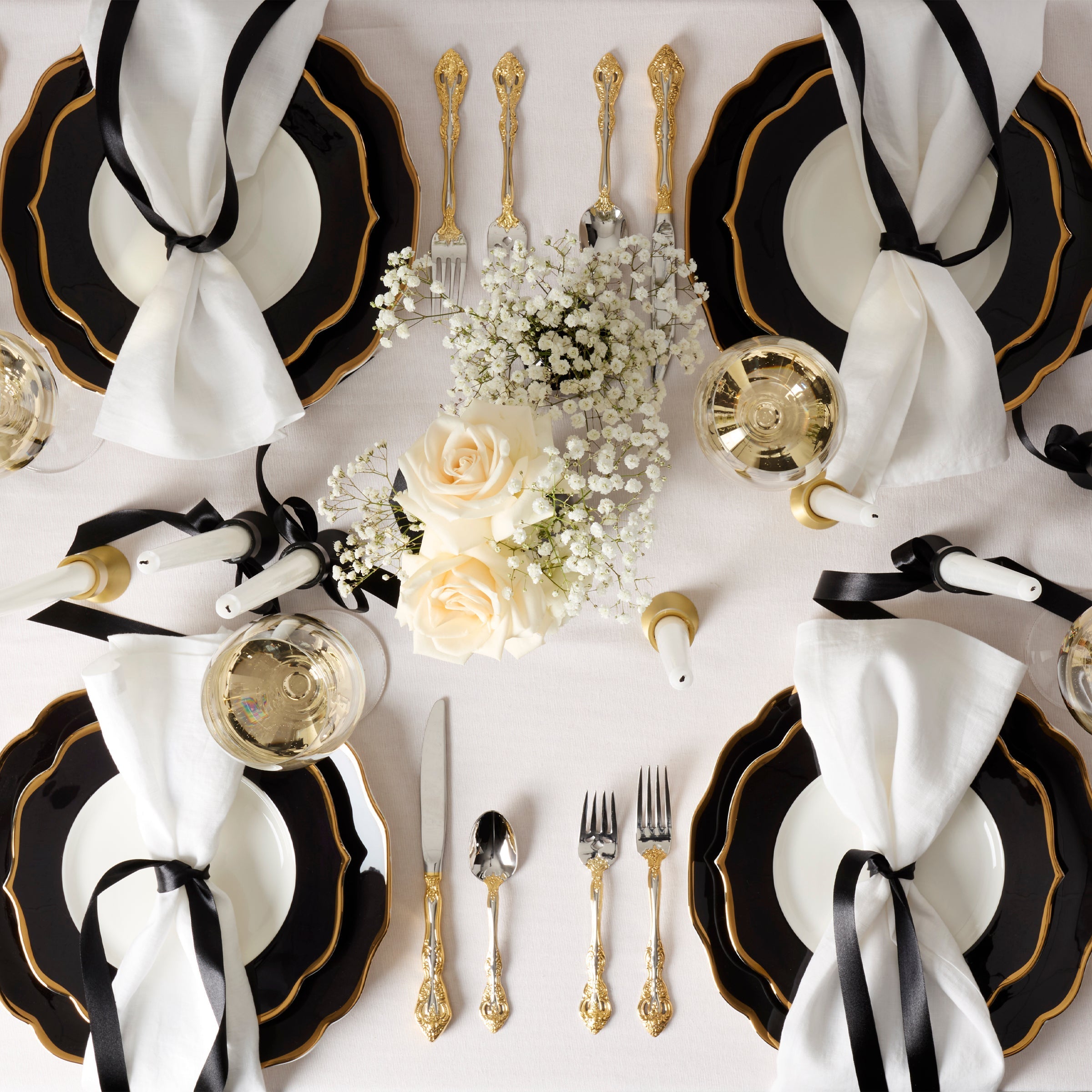 Lenox Westmore Golden Michelangelo 20-Piece Flatware Set - Image 3