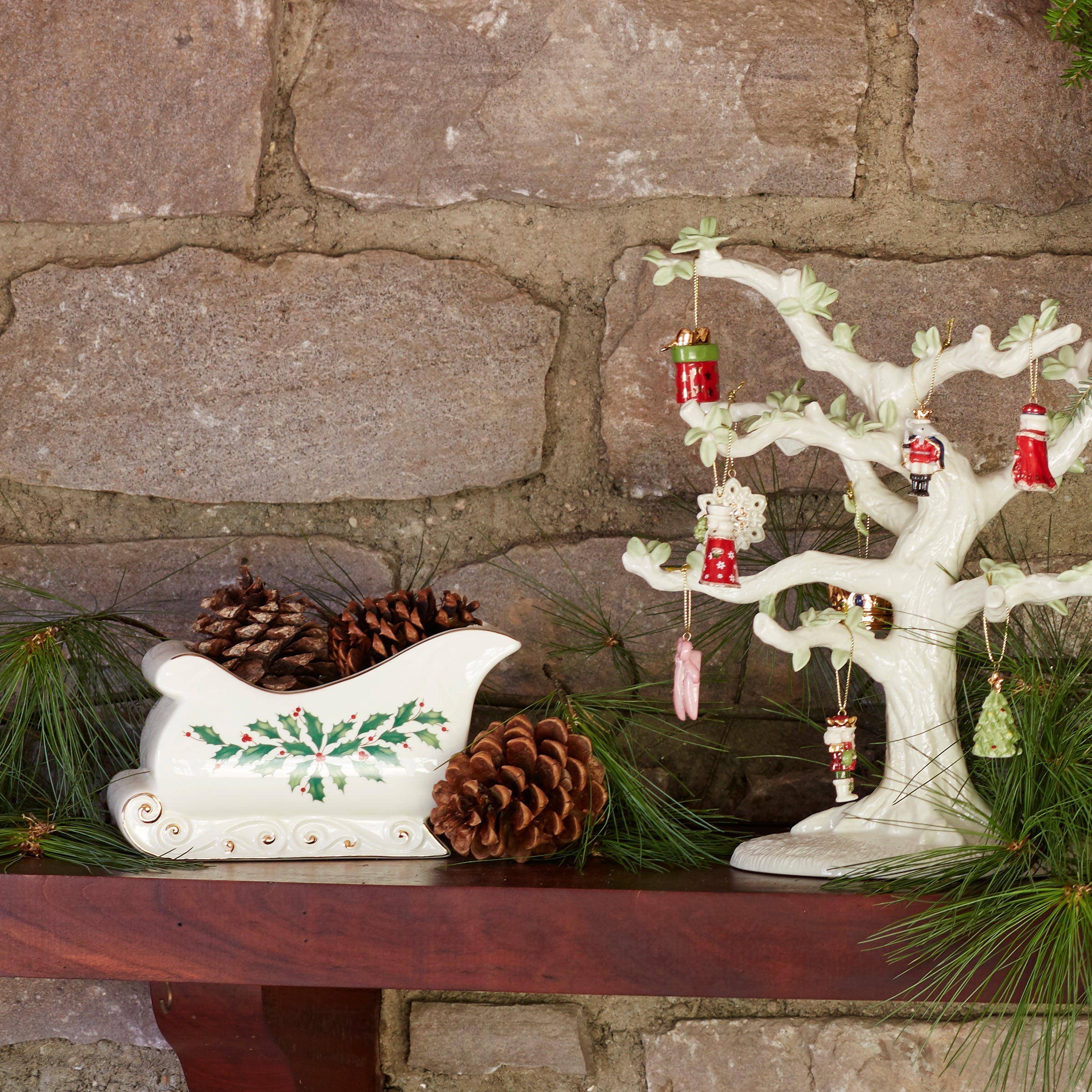 Lenox Westmore Holiday Sleigh Candy Dish - Image 3