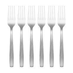 Lenox Westmore Paulina Satin Mirror Dinner Forks, Set of 6