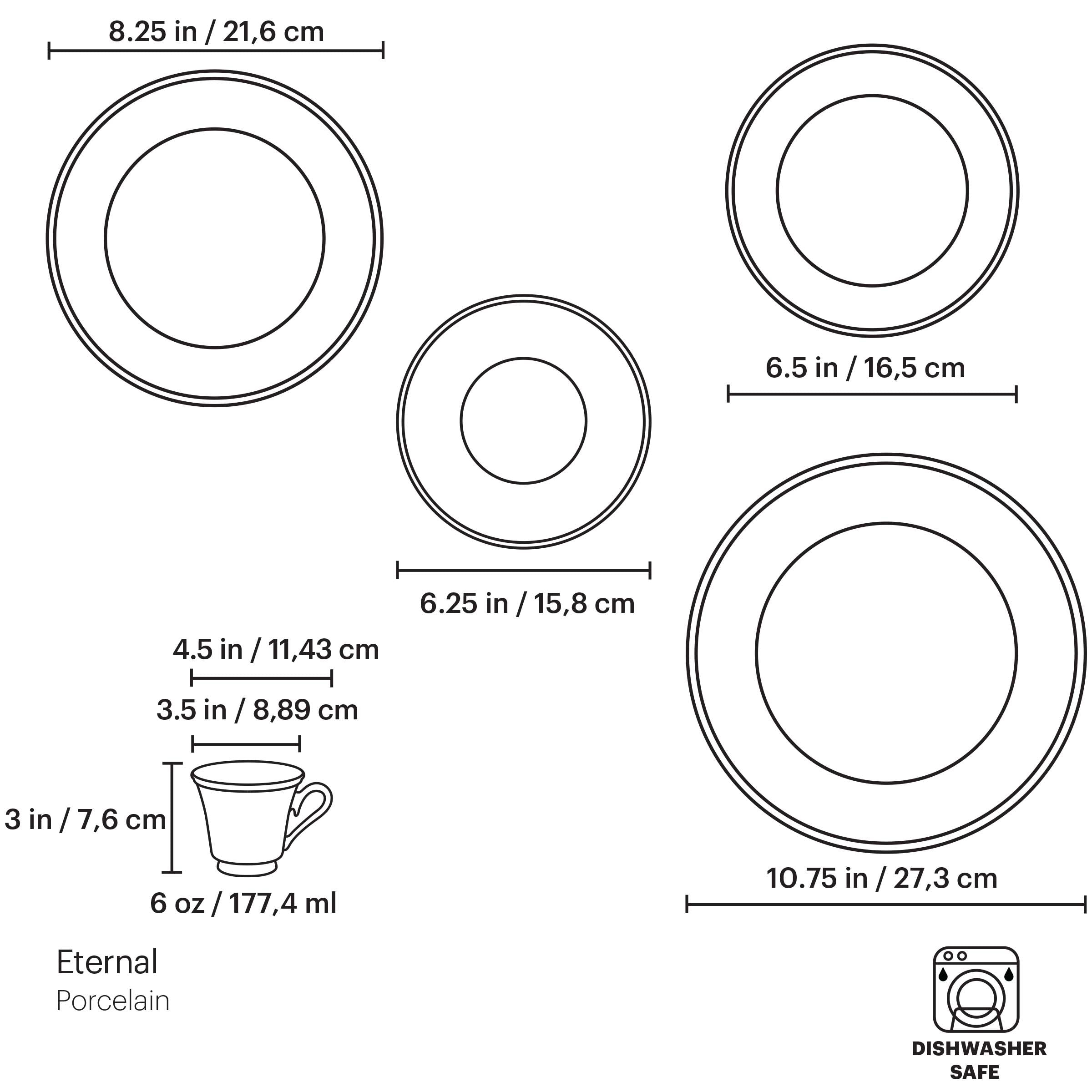 Lenox Westmore Eternal 5-Piece Place Setting - Image 6
