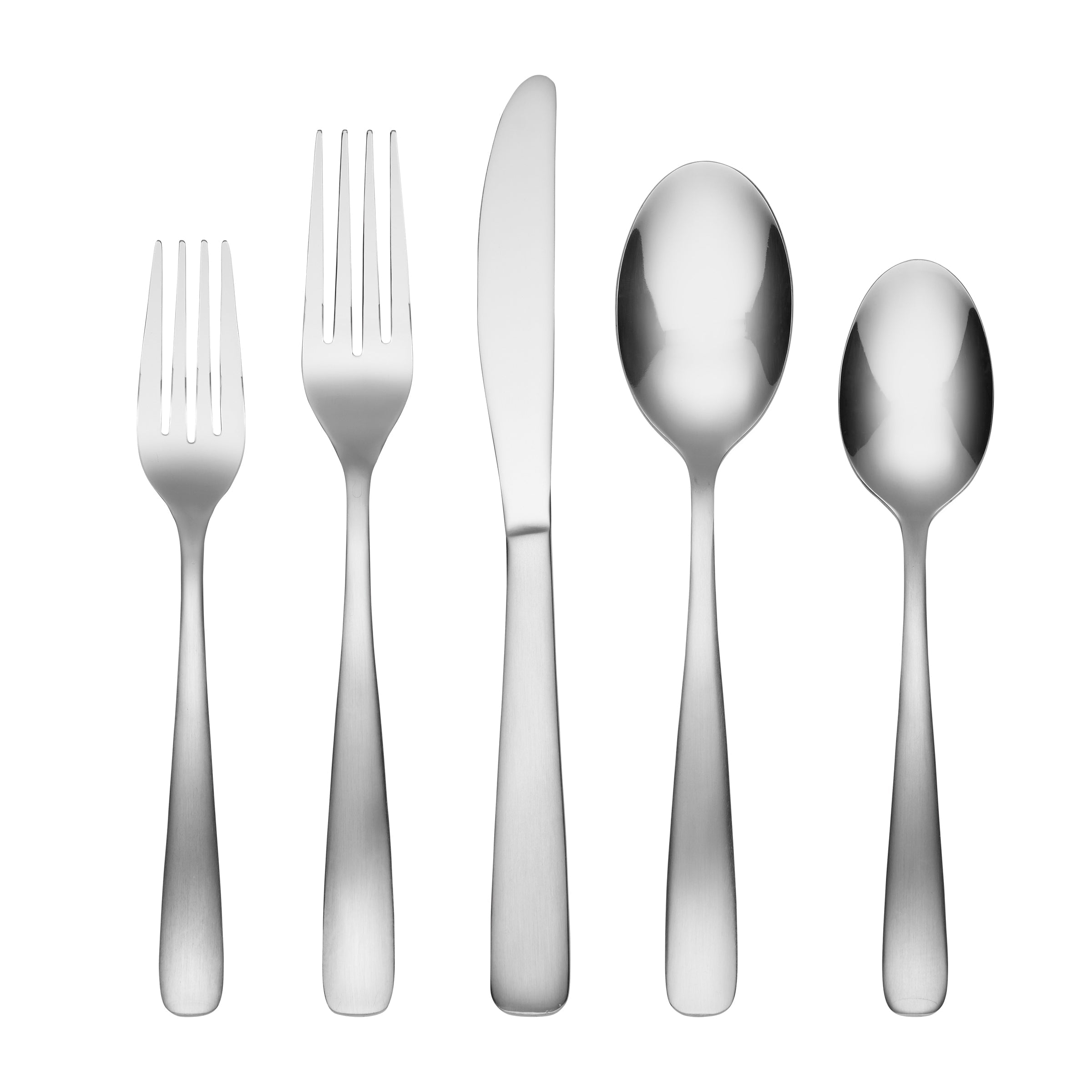 Lenox Westmore Bourne Satin Mirror 42-Piece Flatware Set