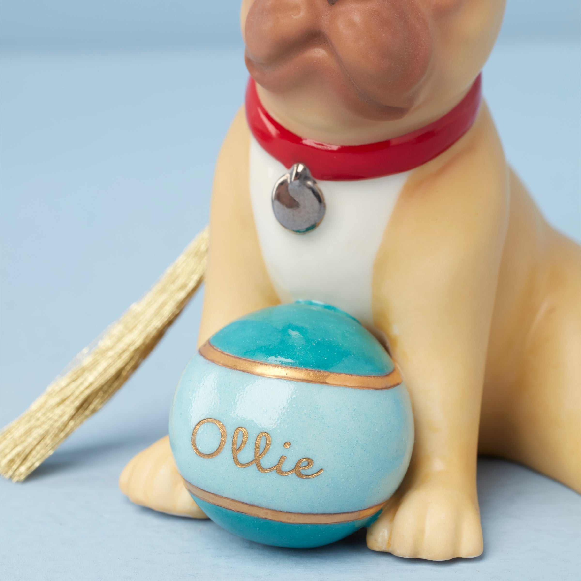 Lenox Westmore Personalized French Bulldog Ornament - Image 5