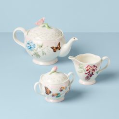 Lenox Westmore Butterfly Meadow Pink Ombre 5-Piece Tea Set