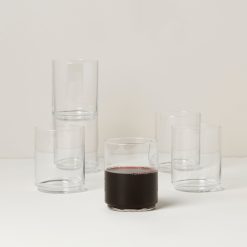 Alternative view of Lenox Westmore Tuscany Classics Stackable Clear Tall Glasses, Set of 6