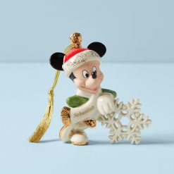 Lenox Westmore Personalized Mickey Mouse Snowflake Ornament