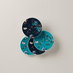 Lenox Westmore Sprig & Vine Tidbit Plates, Set of 4