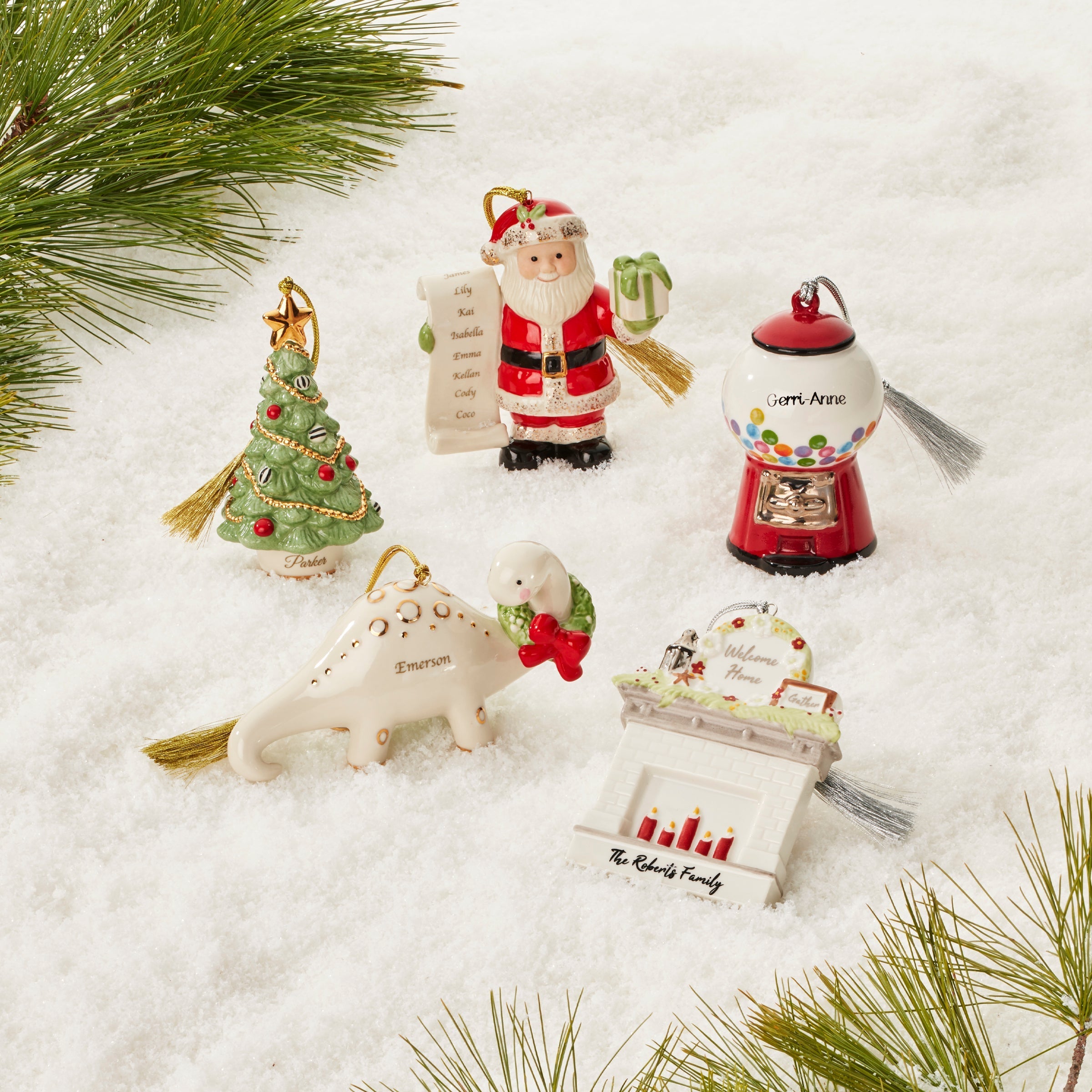 Lenox Westmore Personalized Naughty & Nice Ornament - Image 8
