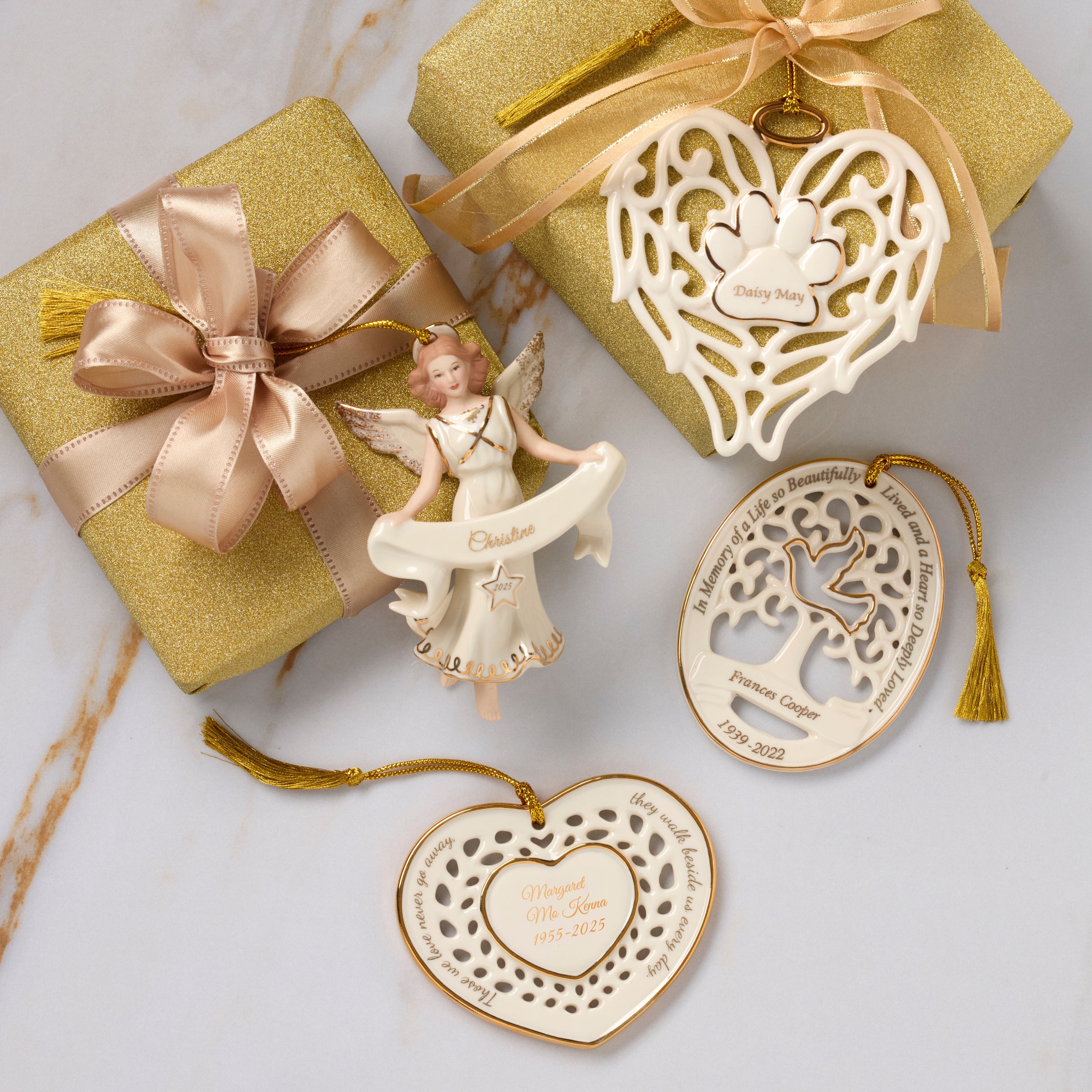 Lenox Westmore Personalized Heavenly Angel Ornament - Image 3