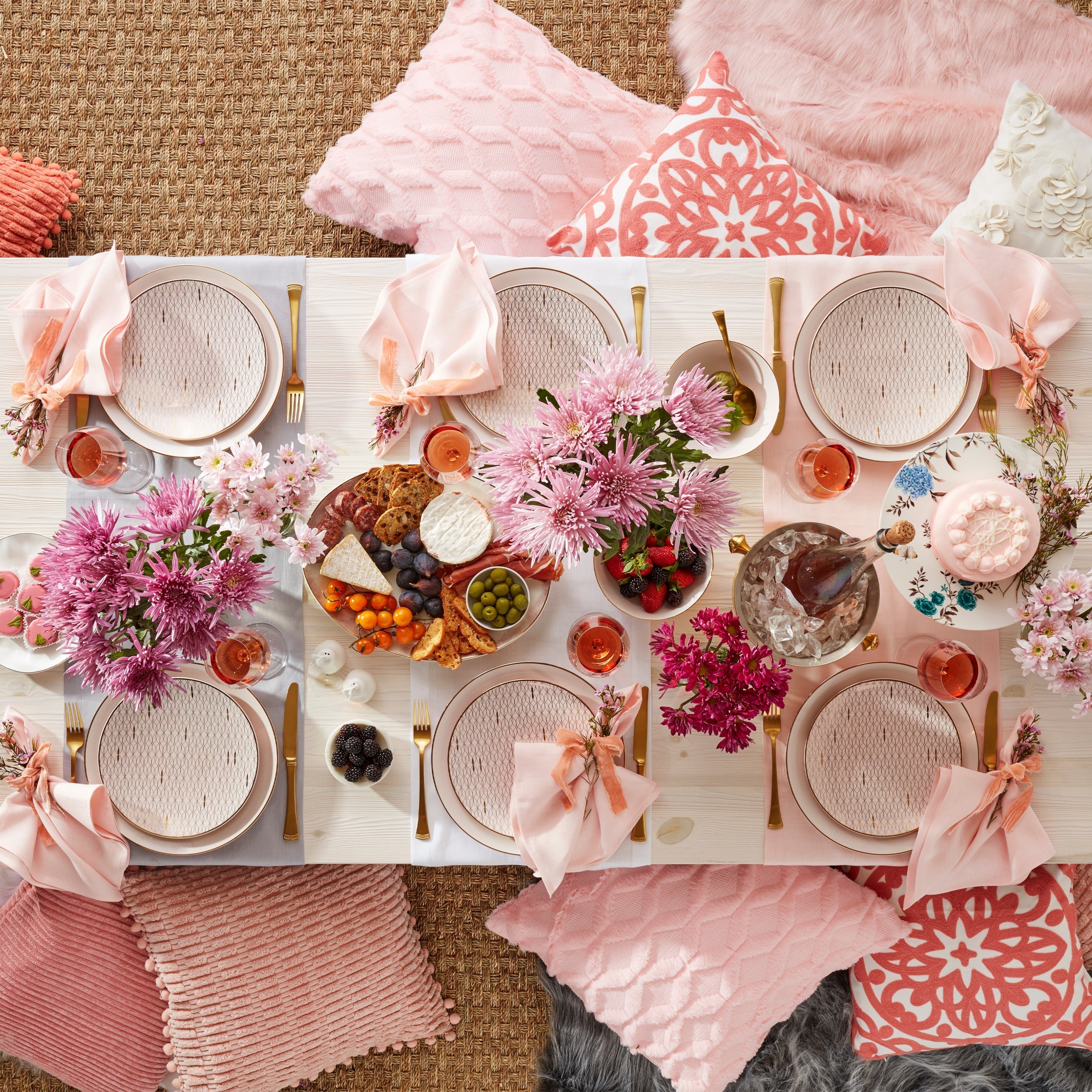 Lenox Westmore Trianna Blush 12-Piece Dinnerware Set - Image 12