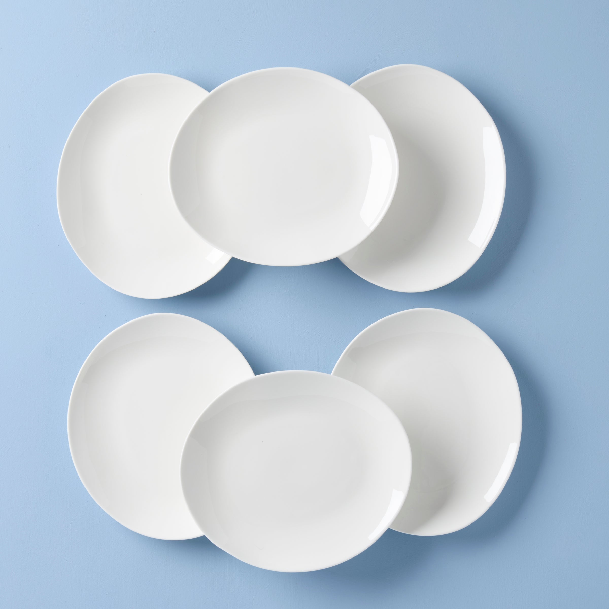 Lenox Westmore Studio 1414 Curve Accent Plates, Set of 6