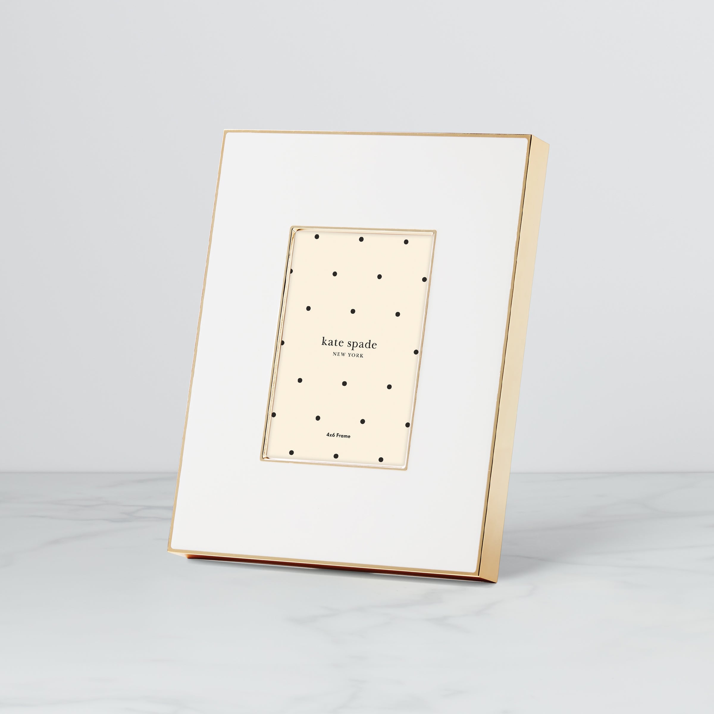 Lenox Westmore Make It Pop White 4x6 Photo Frame