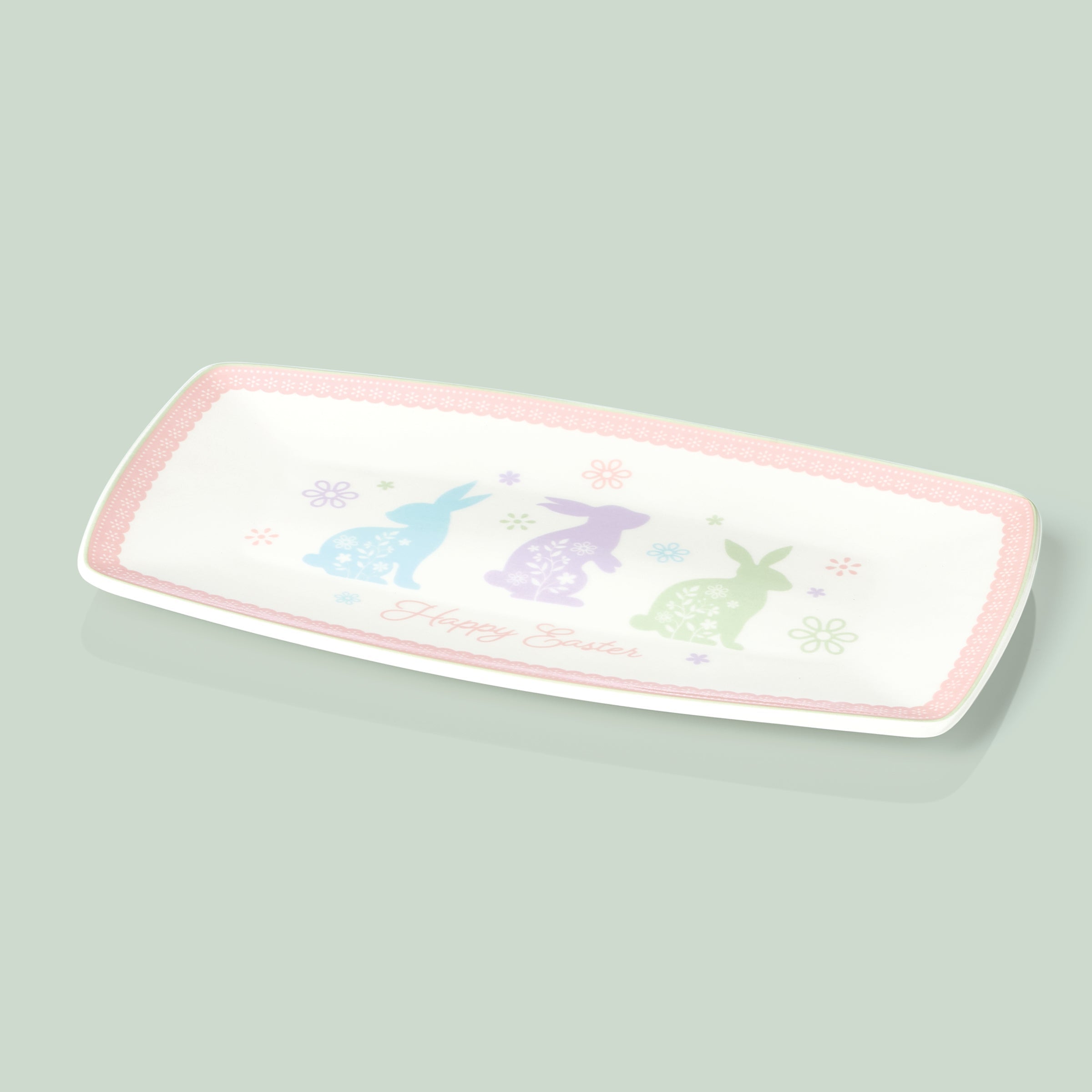 Lenox Westmore Bunny Hop Hors d'Oeuvres Tray - Image 2
