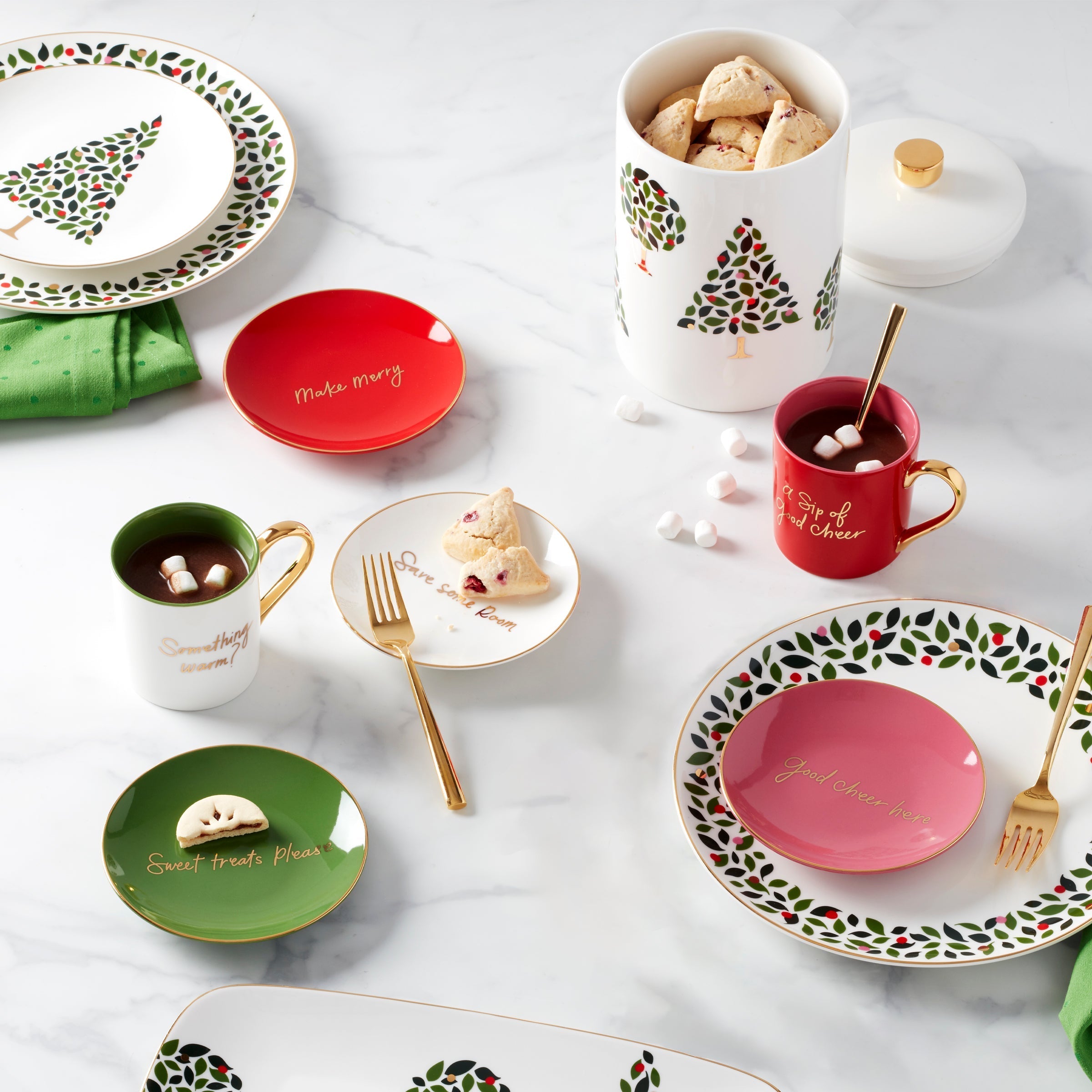 Lenox Westmore Evergreen 12-Piece Dinnerware Set - Image 2