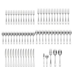 Alternative view of Lenox Westmore Moda Satin 65-Piece Flatware Set