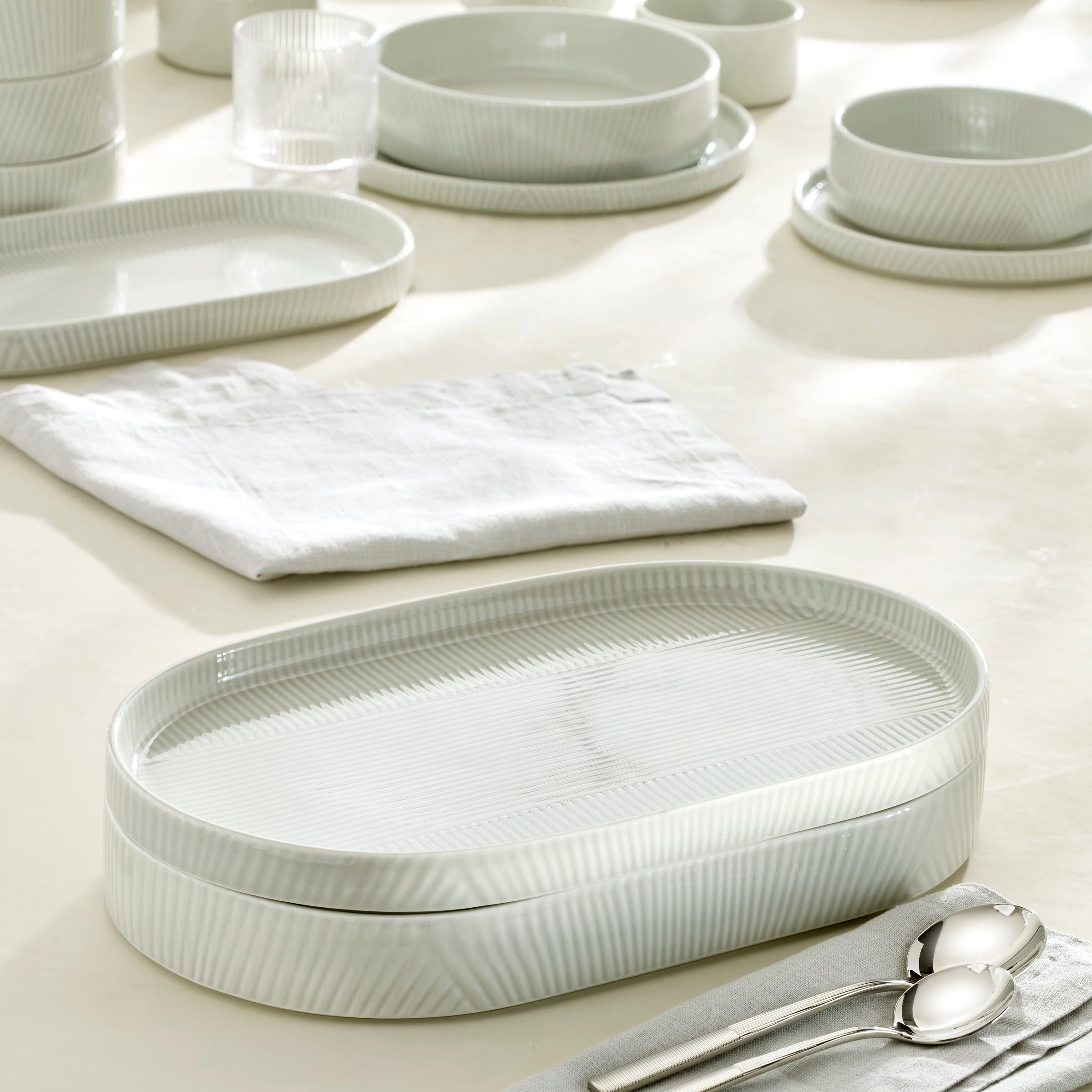 Lenox Westmore Modulus Vapor 2-Piece Serving Set - Image 2