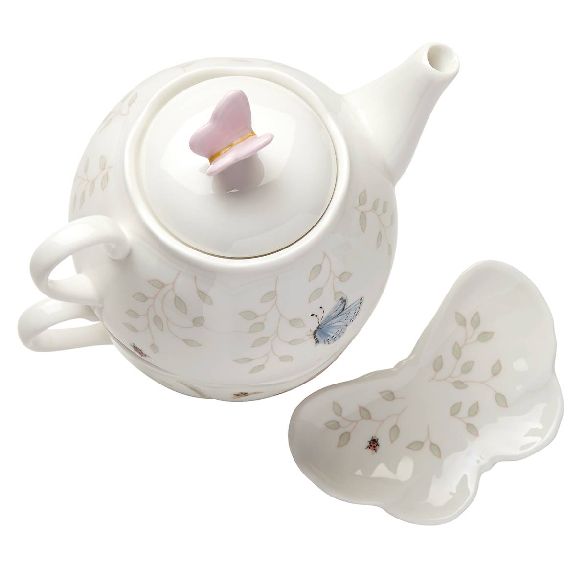 Lenox Westmore Butterfly Meadow 3-Piece Tea Set - Image 6