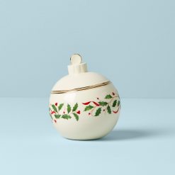 Alternative view of Lenox Westmore Holiday Ornament Candy Jar
