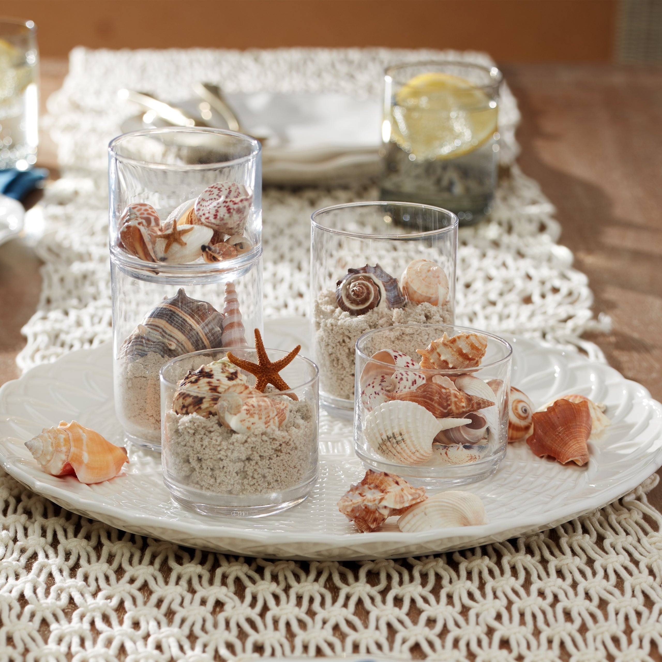 Lenox Westmore Tuscany Classics Stackable Clear Tall Glasses, Set of 6 - Image 7
