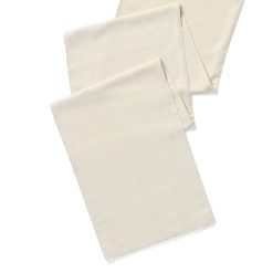 Alternative view of Lenox Westmore French Perle Solid Natural White 14x90 Table Runner