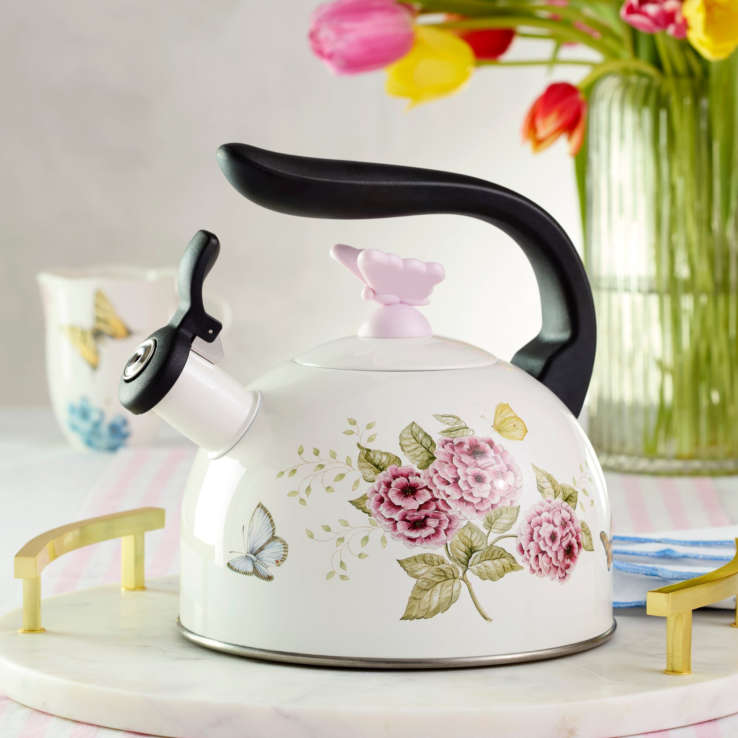 Lenox Westmore Butterfly Meadow Tea Kettle - Image 3