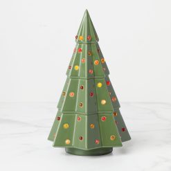 Lenox Westmore Evergreen Large Lit Tree Figurine