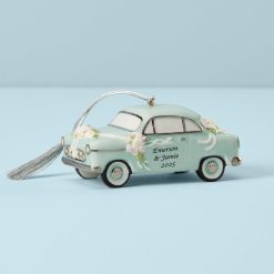 Lenox Westmore Personalized Just Married Car Ornament