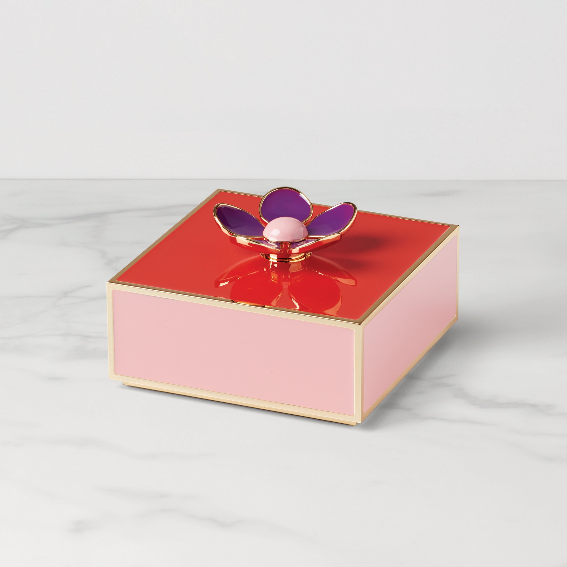 Lenox Westmore Make It Pop Red & Pink Floral Box