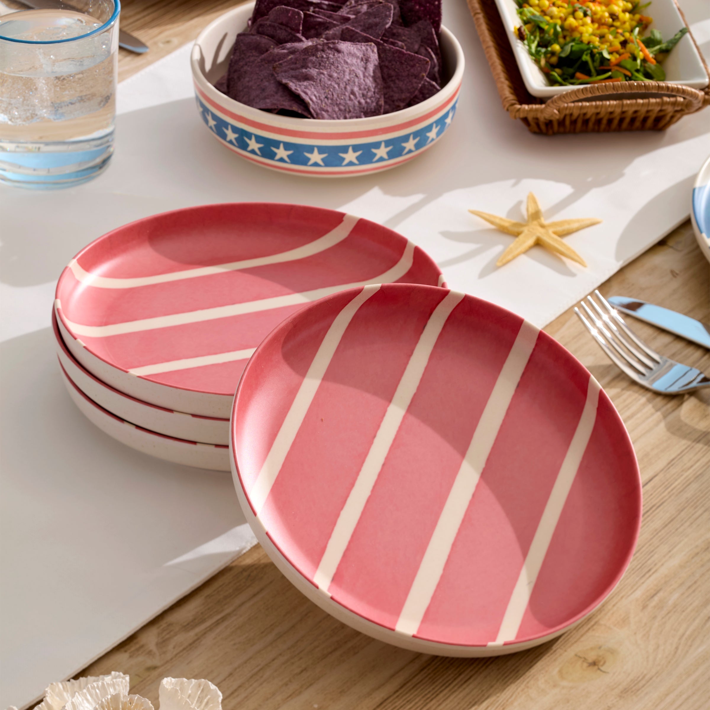 Lenox Westmore 24 Seven Melamine Aweigh We Go 18-Piece Dinnerware Set - Image 7