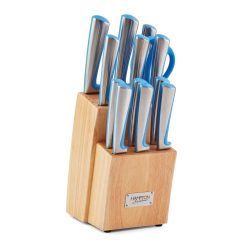 Lenox Westmore Orion Blue 14-Piece Cutlery Block Set