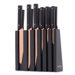 Lenox Westmore Knight Copper 13-Piece Cutlery Block Set