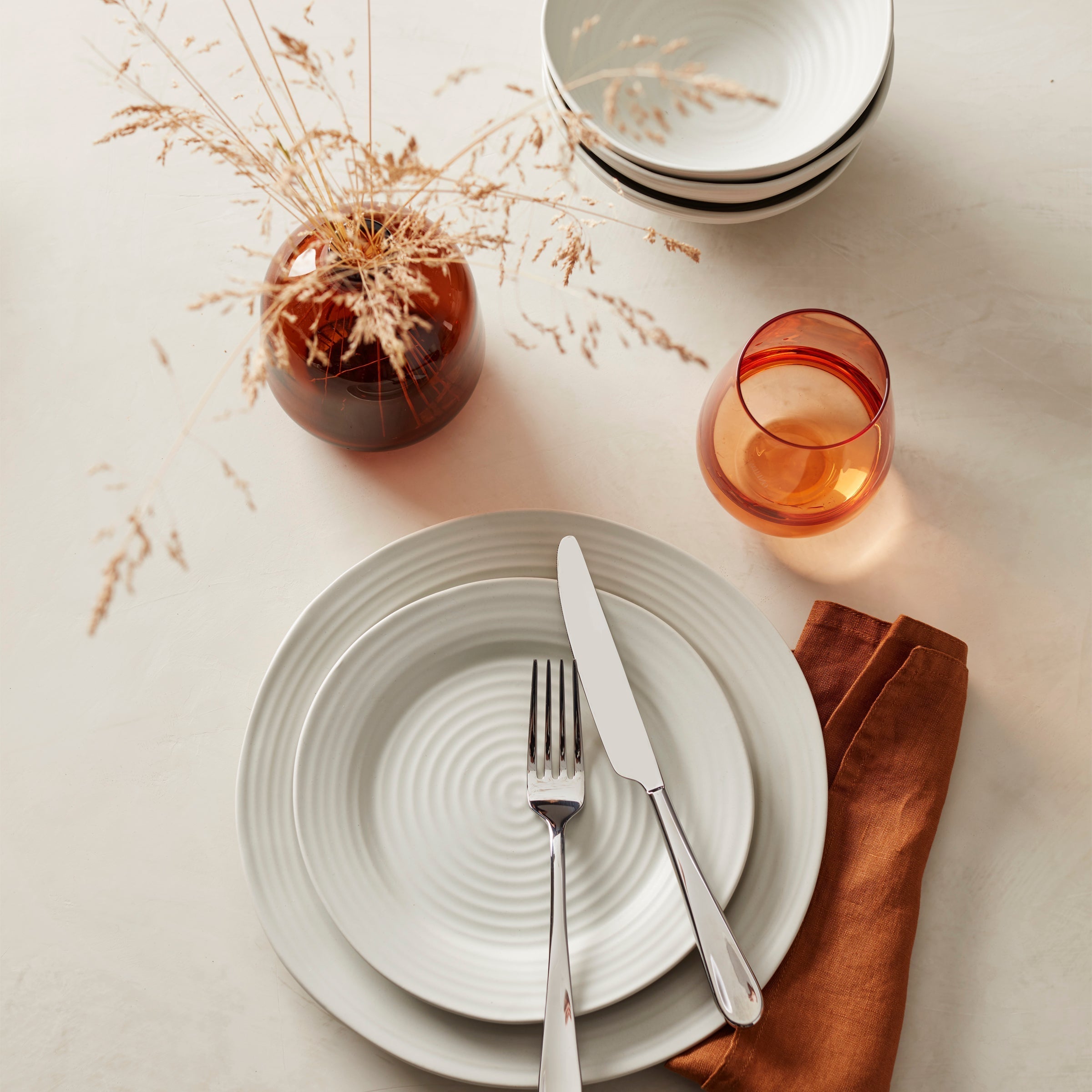 Lenox Westmore Ridge White 12-Piece Dinnerware Set - Image 16