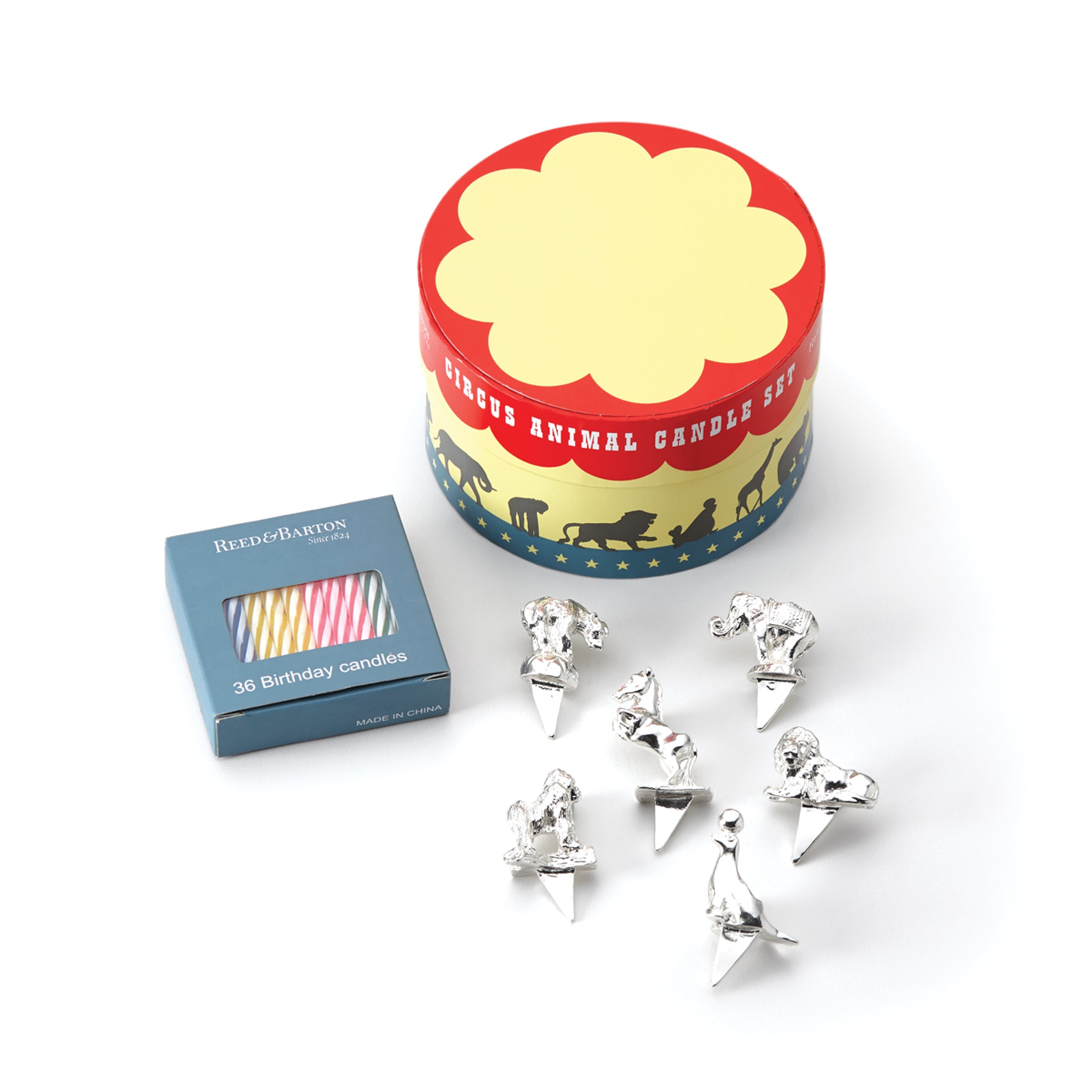 Lenox Westmore Let's Celebrate 6-Piece Circus Candle Set - Image 2