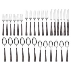 Lenox Westmore Coronado Charcoal 30-Piece Flatware Kit
