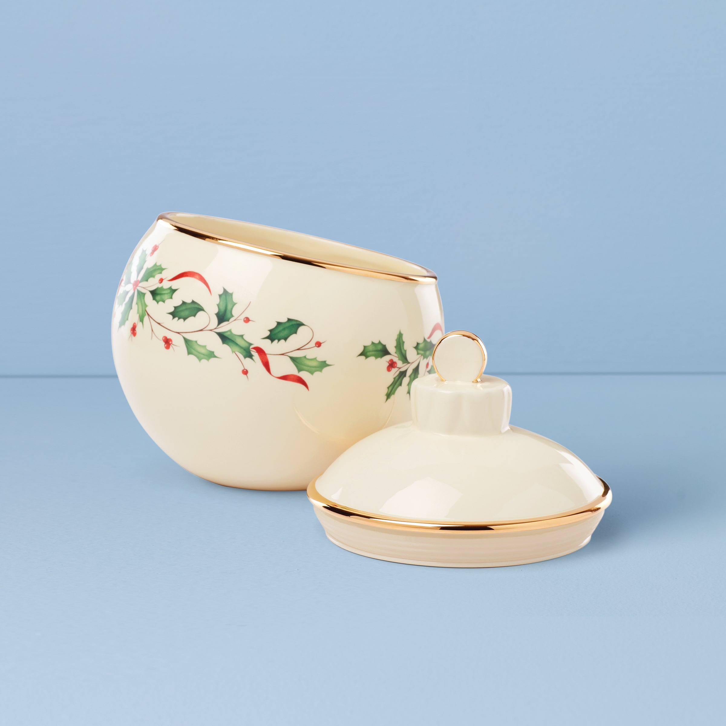 Lenox Westmore Holiday Ornament Cookie Jar - Image 2