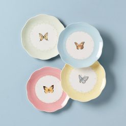 Lenox Westmore Butterfly Meadow 4-Piece Dessert Set