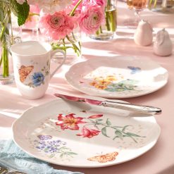 Alternative view of Lenox Westmore Butterfly Meadow Fritillary Dinner Plate