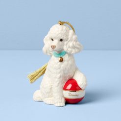 Lenox Westmore Personalized Poodle Ornament