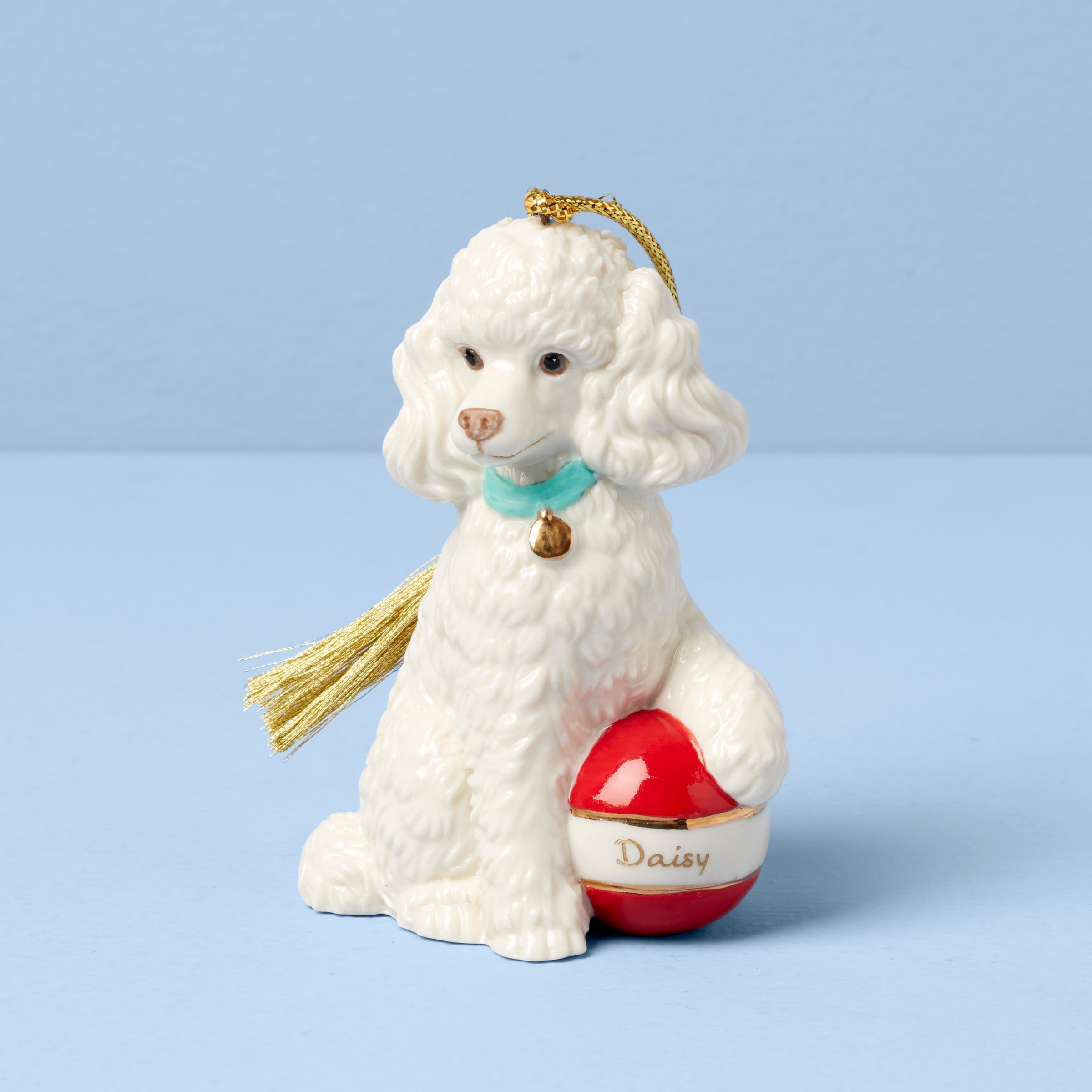 Lenox Westmore Personalized Poodle Ornament