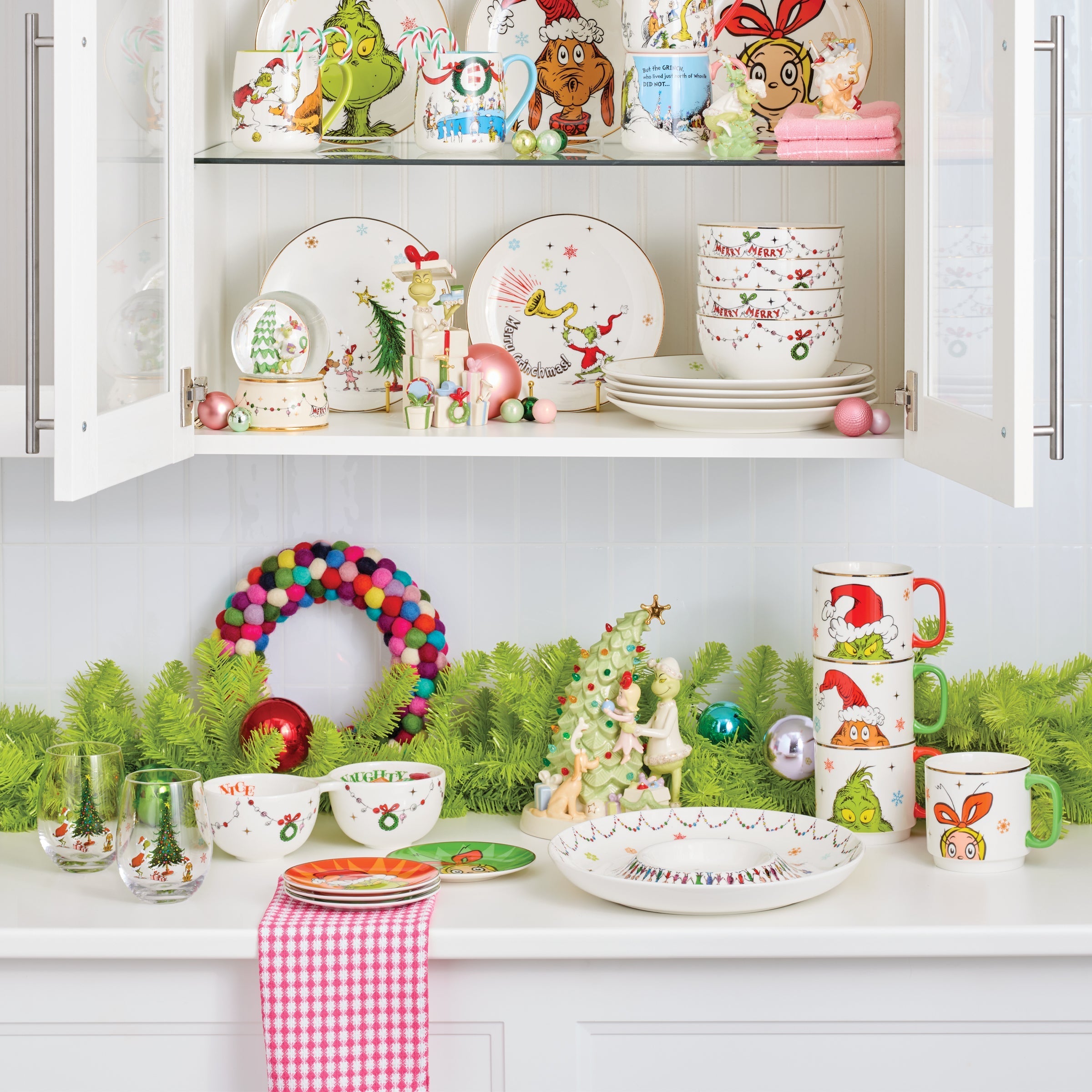 Lenox Westmore Merry Grinchmas Tidbit Plates, Set of 4 - Image 2