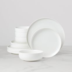 Lenox Westmore 24 Seven White 12-Piece Dinnerware Set