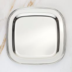 Lenox Westmore Derby Silverplate Square Tray