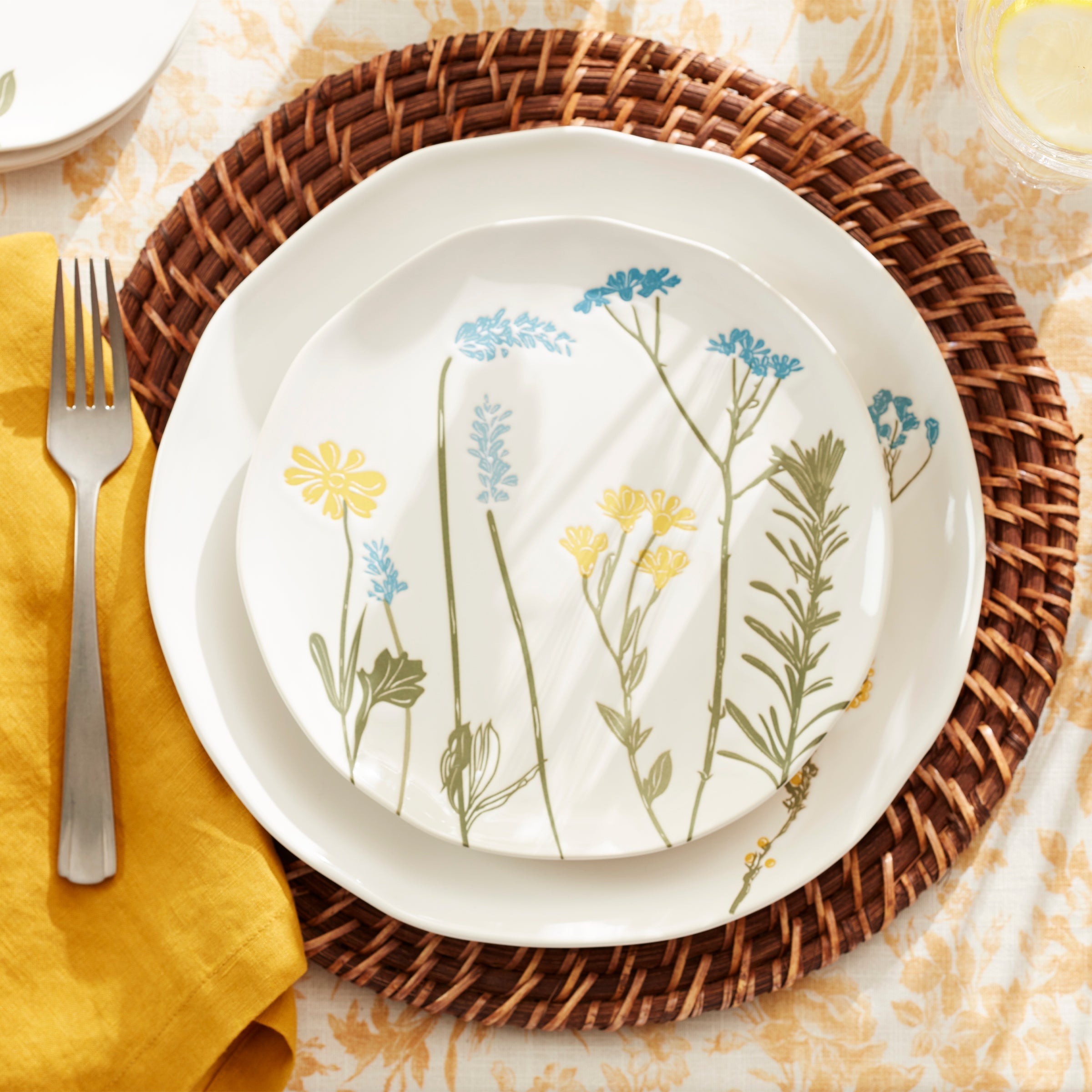 Lenox Westmore Wildflowers Dinner Plates, Set of 4 - Image 3