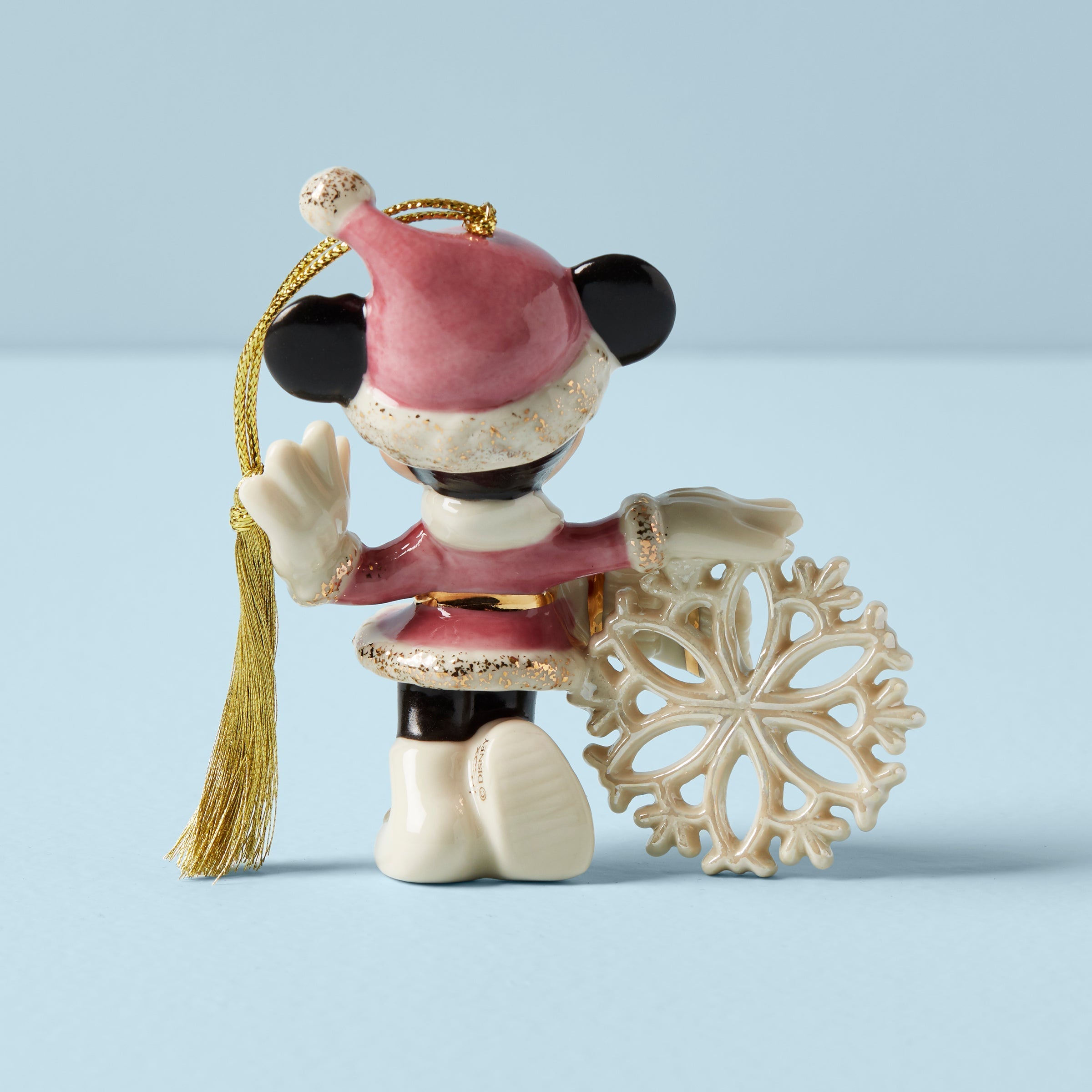 Lenox Westmore Personalized Minnie Mouse Snowflake Ornament - Image 2