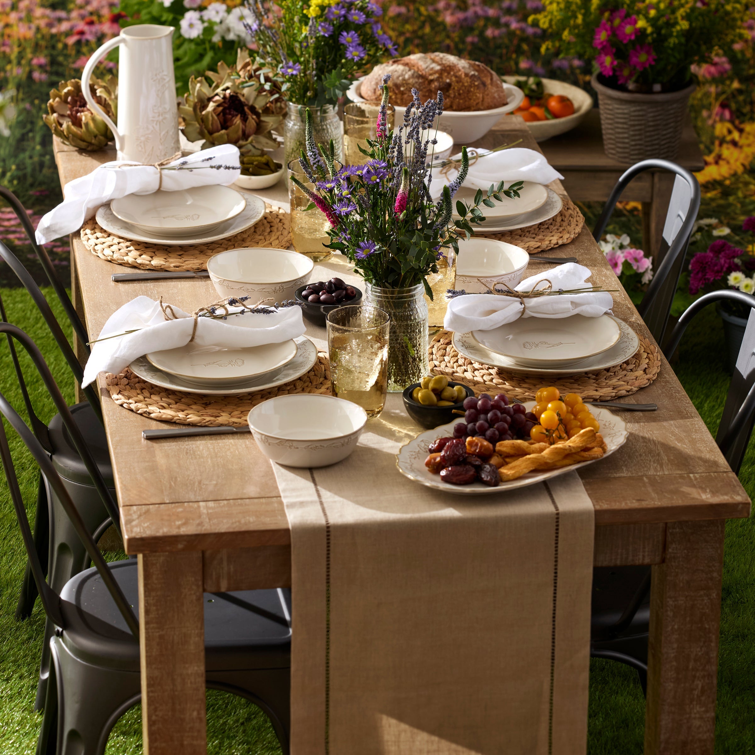 Lenox Westmore Homespun 12-Piece Dinnerware Set - Image 2