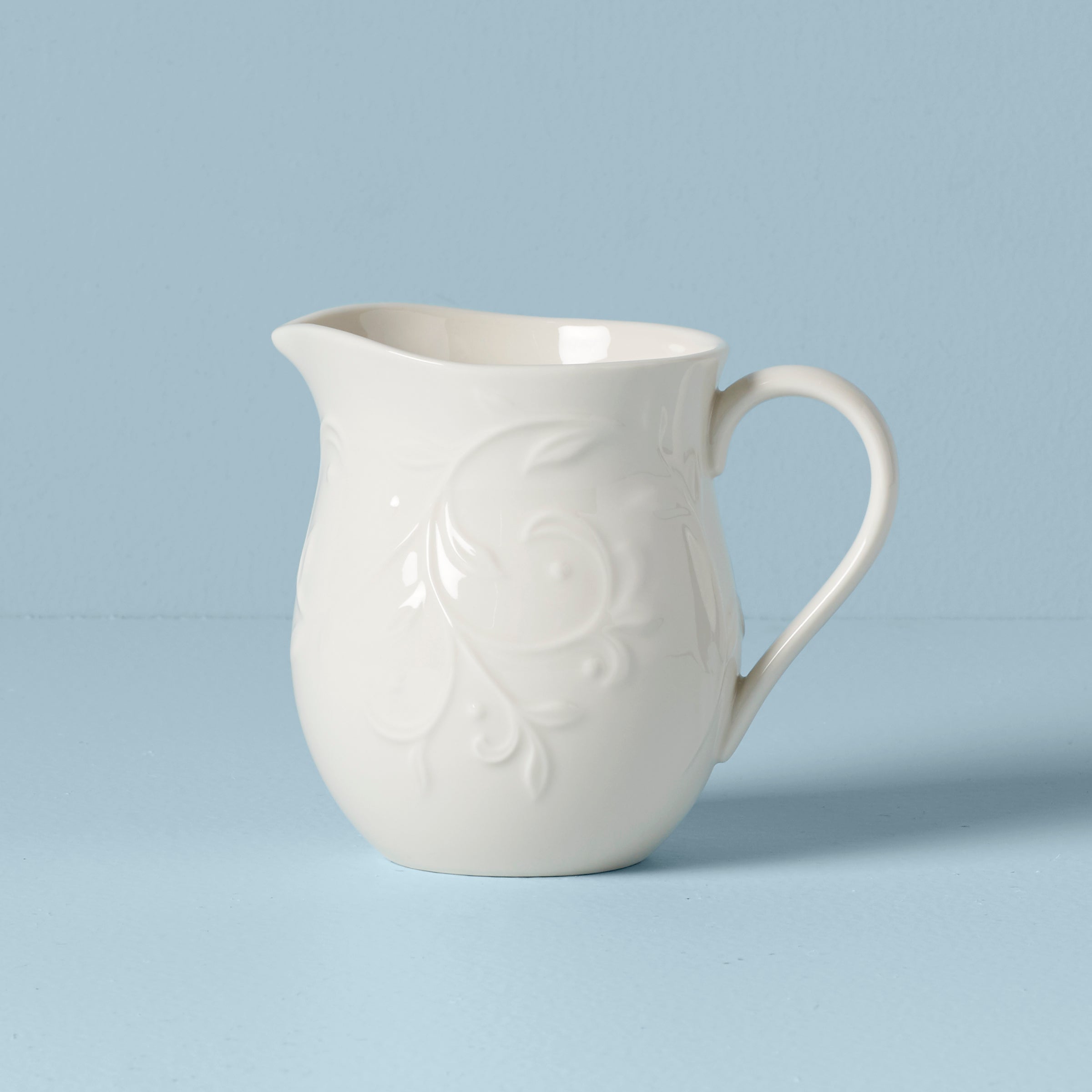 Lenox Westmore Opal Innocence Carved Creamer