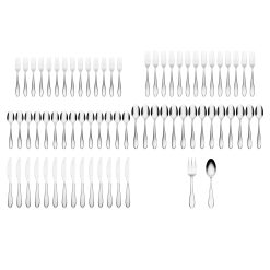 Alternative view of Lenox Westmore Delia 72-Piece Flatware Set