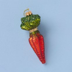 Lenox Westmore Retro Blown Glass Carrot Ornament
