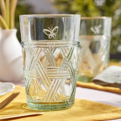 Alternative view of Lenox Westmore Butterfly Meadow Green Tall Glasses, Set of 4